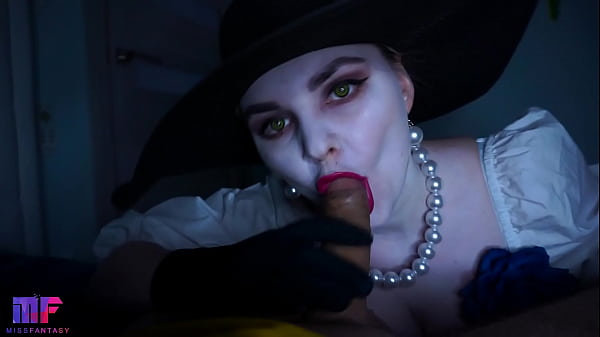 Lady Dimitrescu will fuck you. Cosplay. Resident Evil Village.