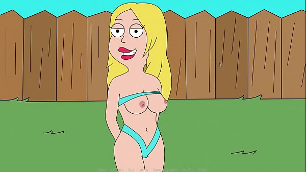 Francine Smith Sunbathing Nude. American Dad