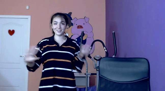 NaniKim naked stripping on cam for live sex video chat