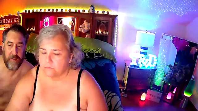 Thumper-n-Daisy naked stripping on cam for live sex video chat