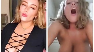 Tiktok girl with huge tits
