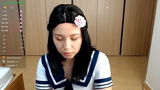 yowonde naked stripping on cam for live sex video chat