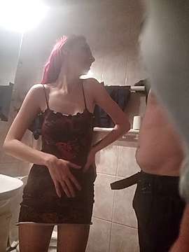AnitaNDave naked stripping on cam for live sex video chat