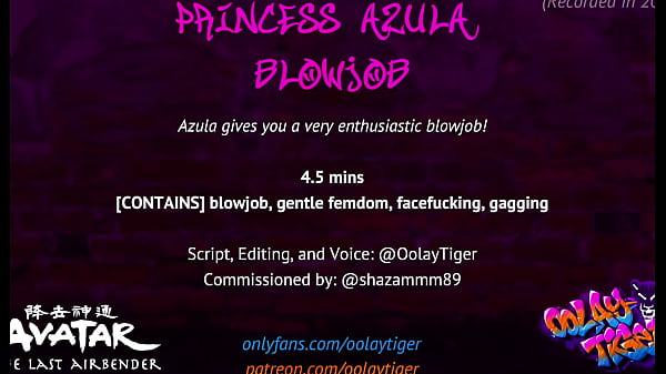 [AVATAR] Princess Azula Blowjob | Erotic Audio Play by Oolay-Tiger