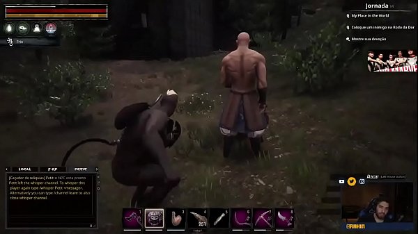 Cego coloca escravo do rakin pra mamar gostoso