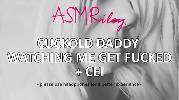 EroticAudio – ASMR Cuckold Daddy watching me get fucked, CEI, Clean Up