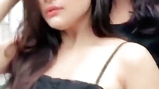 Sexy girls giving fucking expression in TIKTOK video