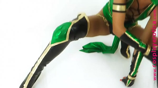 Cute Gamer Girls Stripping, Teasing and Masturbating in Mortal Kombat Cosplay
