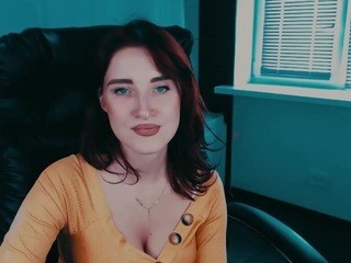 Engrossing-redhead nude on cam – live sex chat