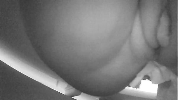 Girl covering her asshole and peeing with tampon string from shaved pussy on hidden toilet cam voyeur
