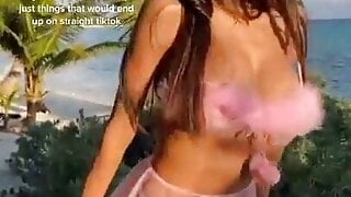 Mia khalifa Deleted Tiktok Video Sexy Brunette