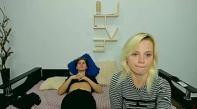 Nora_and_Kult naked stripping on cam for live sex video chat