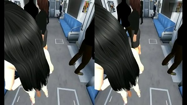 XXX simulator VR train gropped www.patreon.com/dragon972