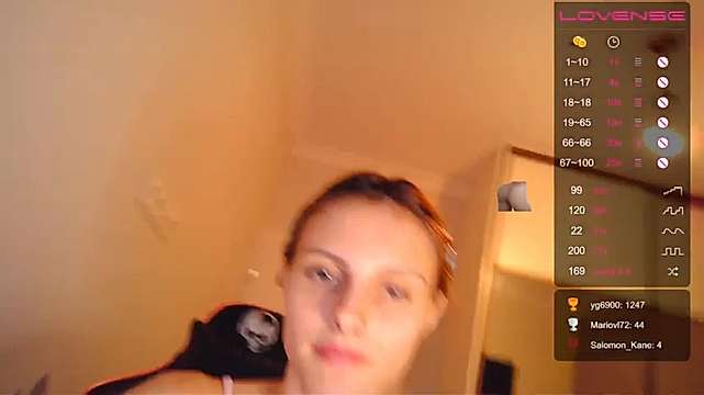 YourPowerfullGIrl naked stripping on cam for live sex video chat