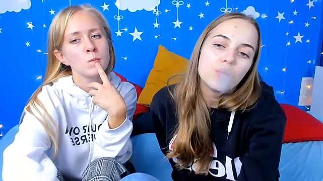 AmmyNiki naked stripping on cam for live sex video chat