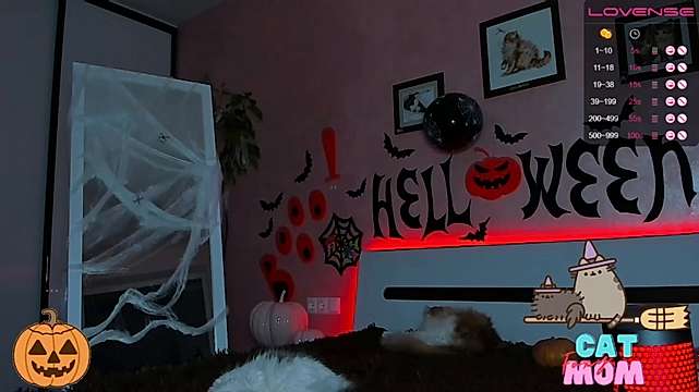 foxy_CatMom naked stripping on cam for live sex video chat