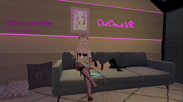 Toying with my cute human pet [VRchat erp, Hentai]
