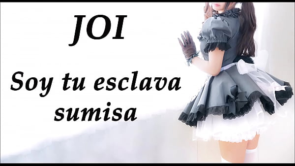 Soy tu esclava. Audio JOI en español. ASMR ROL.