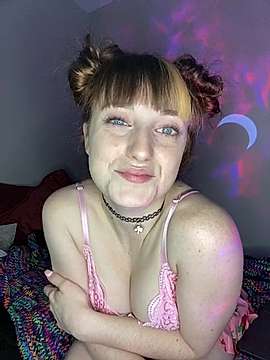 LilRedFlower naked stripping on cam for live sex video chat