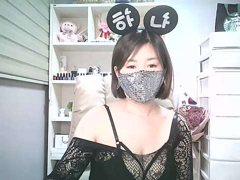 Korea–HaNa naked stripping on cam for live sex video chat