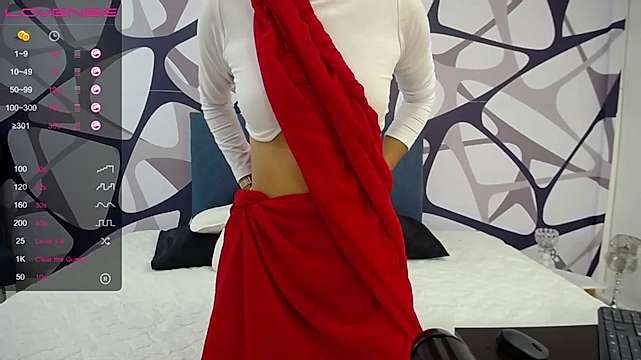 naishavaren naked stripping on cam for live sex video chat