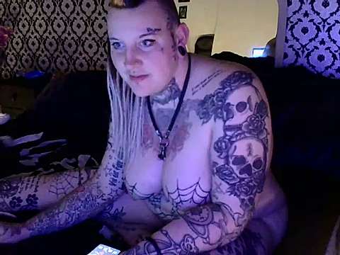 TatooShieldmaid94 naked stripping on cam for live sex video chat