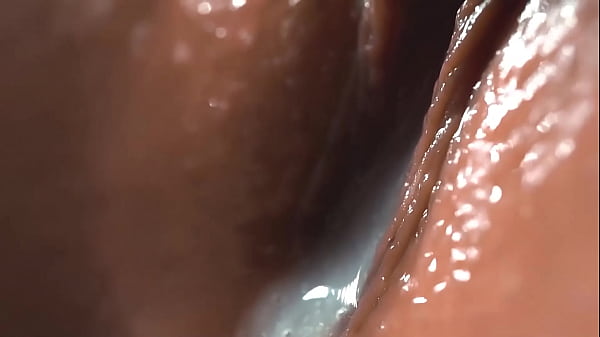 ASMR Compared dildo and cock. Close-up penetrations