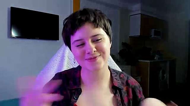 AuroraYoung naked stripping on cam for live sex video chat