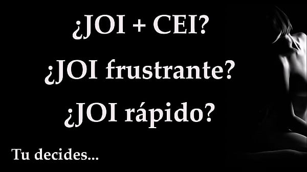 Audio Español. JOI   CEI, Frustración o Rapidez, Juego Para Masturbarse.