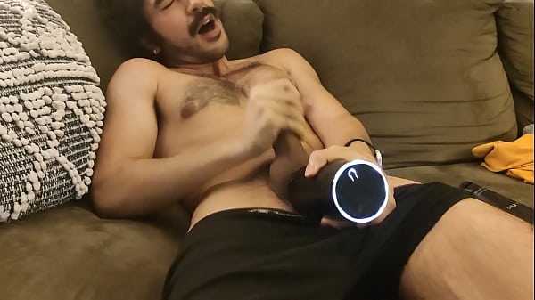 Jerking Off On the Couch While Girlfriend Watches and Fingers Herself Off-Camera (Mutual Masturbation) Lelo F1s [Geraldo Rivera – jankASMR]