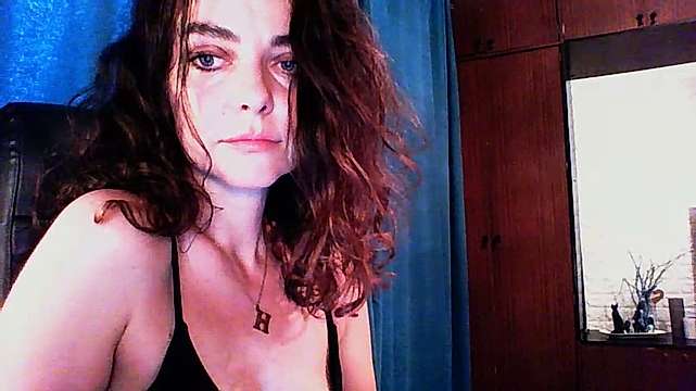 Miriam-Moonlight naked stripping on cam for live sex video chat