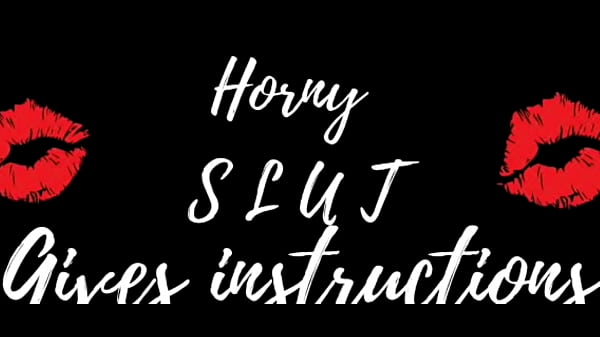 ASMR-Dirty talking slut gives instructions