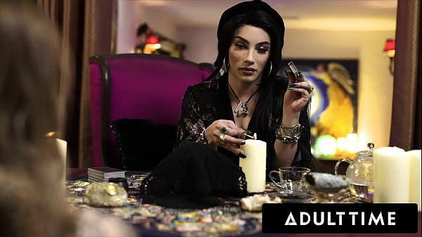 ASMR Fantasy – Trans Fortune Teller Ariel Demure Slides HER FORTUNE Into Satisfied Customer