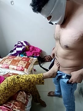 sanamcouple naked stripping on cam for live sex video chat