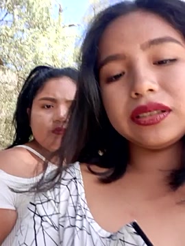 LilianayTeresa naked stripping on cam for live sex video chat