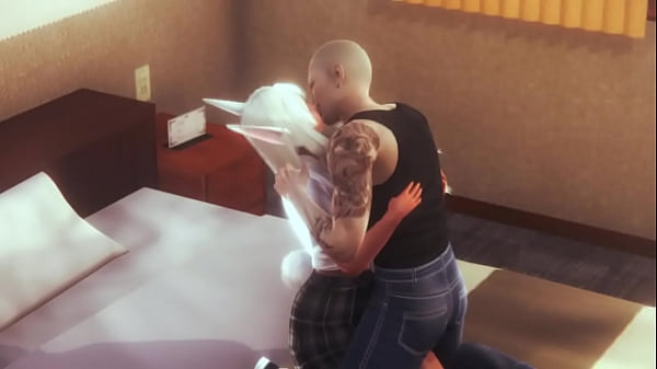 Mirko my hero acad. cosplay in hentai ryona sex with a man gameplay video