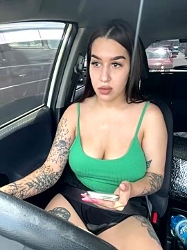 CuteTattooGirl nude stripping on webcam for live sex video chat