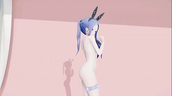 TYPE LO CHAN HENTAI MMD DANCE PLAYBOY COSTUME BLUE HAIR COLOR EDIT SMIXIX