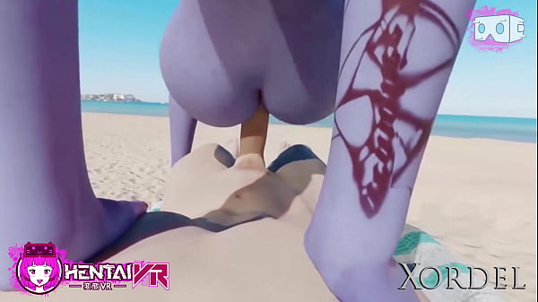 Widowmaker Reverse beach fuck VR