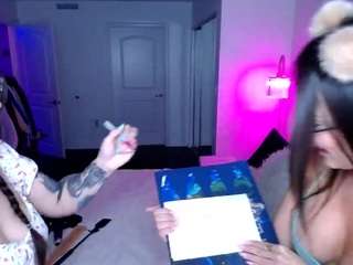 Lexi Lee and Olivia Stone fully nude on webcam – live sex chat