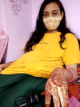 GujratiBhabi nude stripping on webcam for live sex video chat
