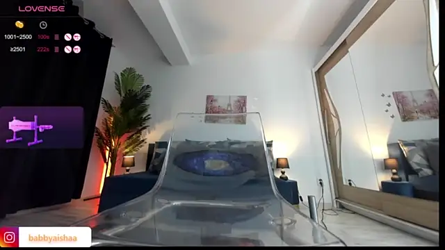 BabyAishaa nude strip on webcam for live sex chat