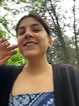 Chloe in public from Stripchat
