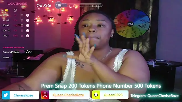 Cheriserozequeen from Stripchat