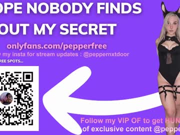 🔥 Hot pepperxminthe on Chaturbate Live Now!