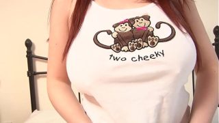 Purefilmstv – Ruby takes off her fishnet dress and plays with her boobs