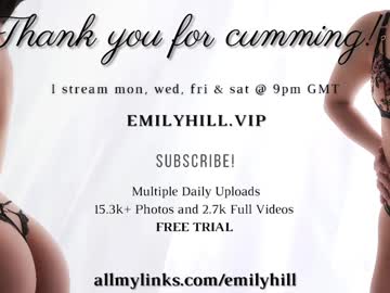 🔥 Spicy Emily Hill on Chaturbate Live Now!