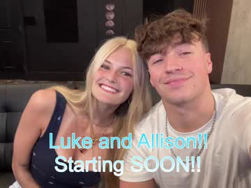 🔥 Sexy Luke and Allison on Chaturbate Live Now!